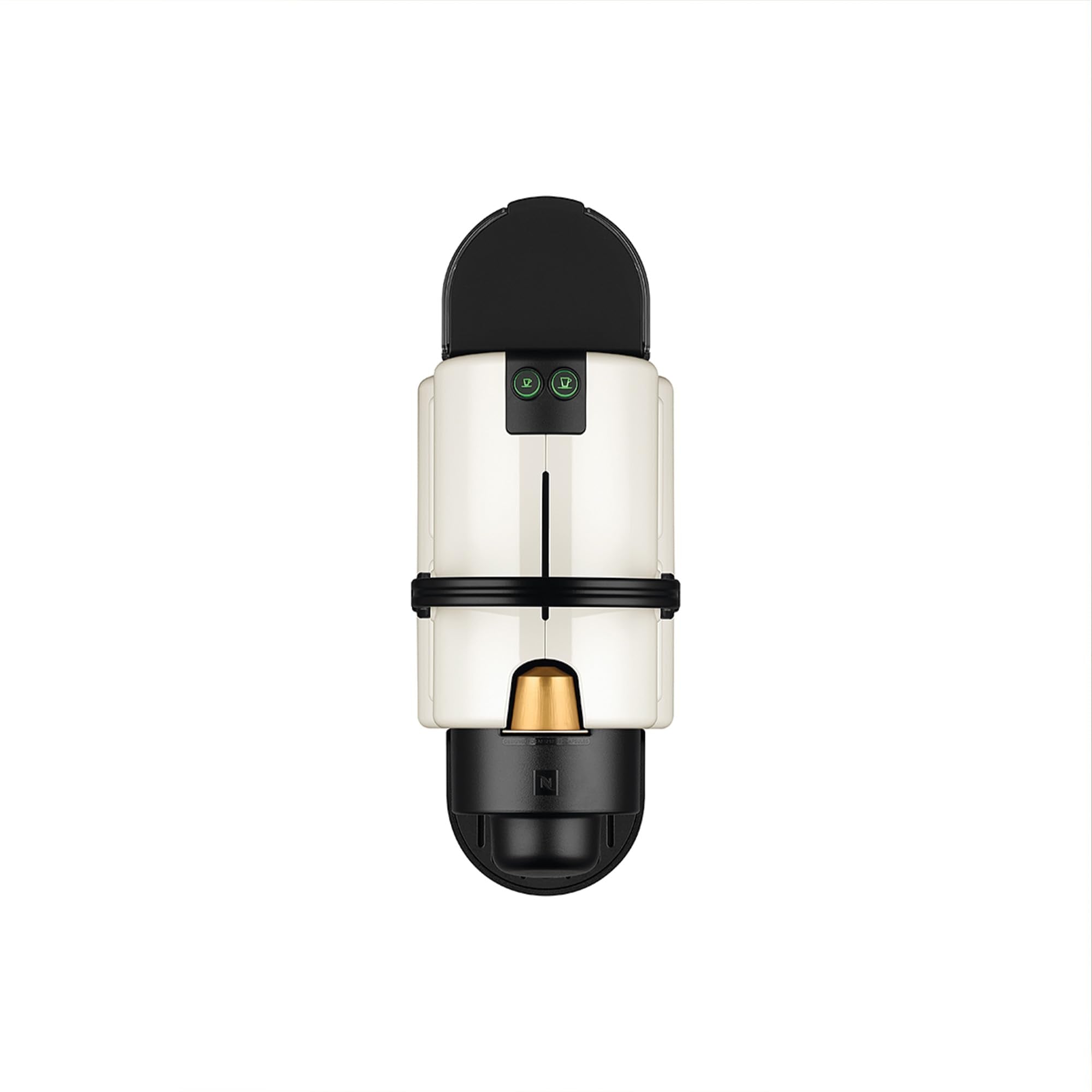 Solyrex Inissia – Machine à Café Expresso 19 Bars, Réservoir Amovible, Blanc