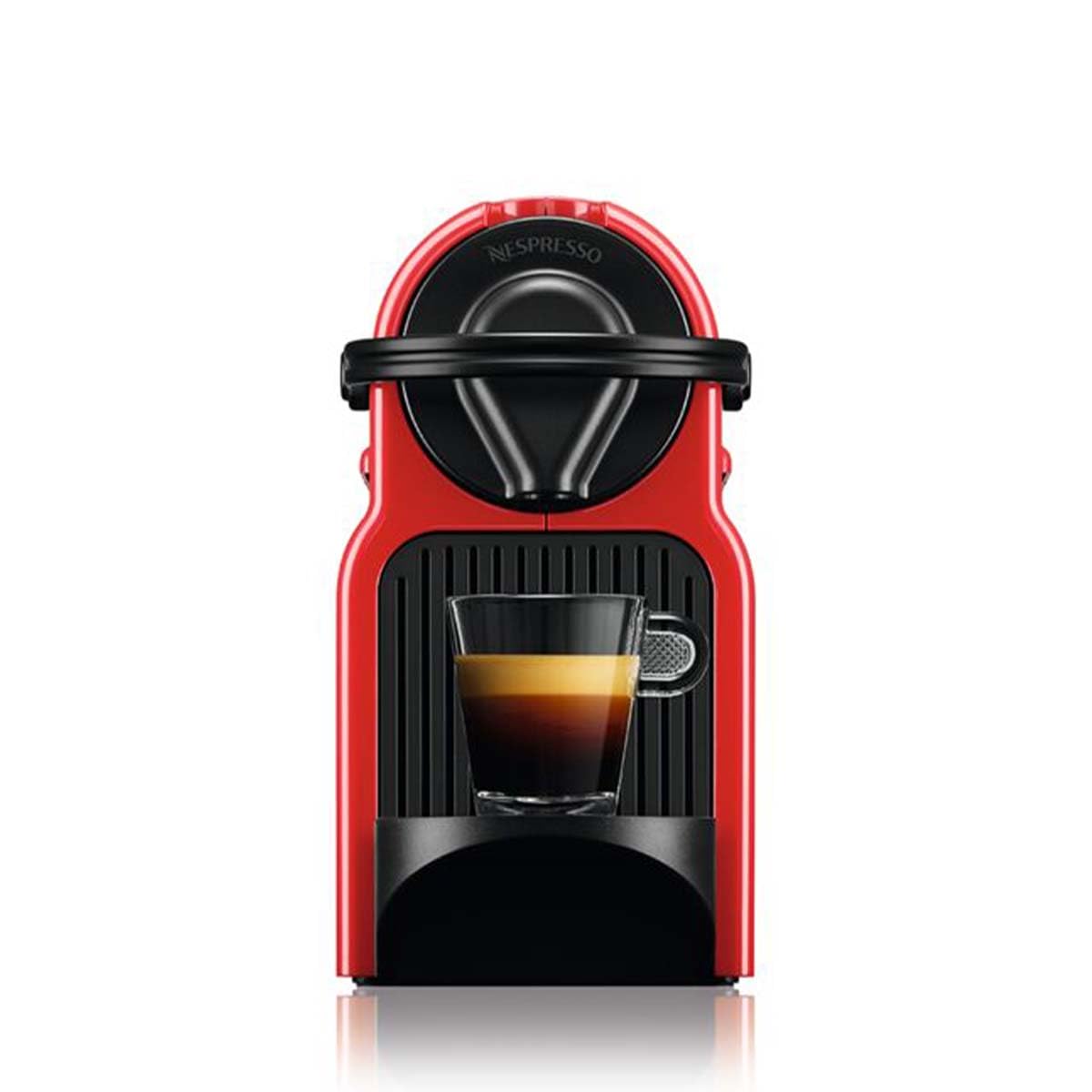 Solyrex Inissia – Machine à Café Expresso Compacte, Rouge