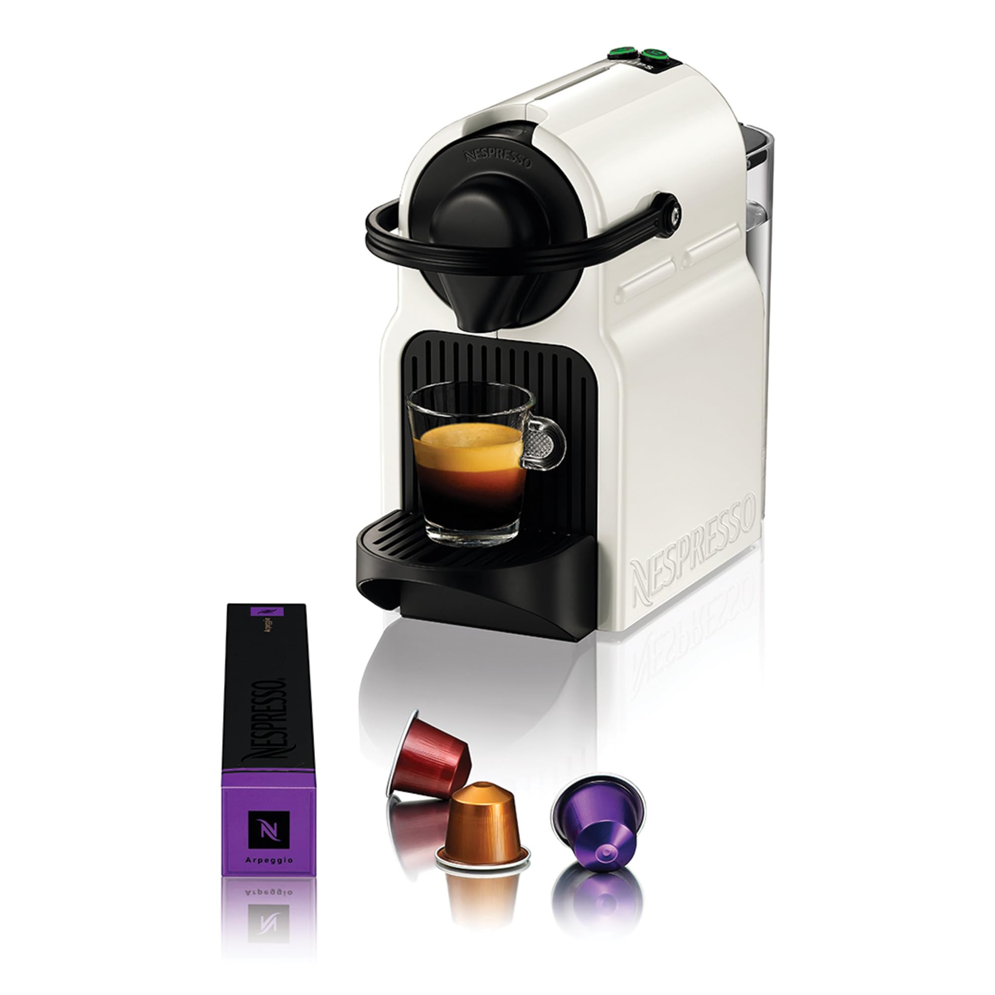 Solyrex Inissia – Machine à Café Expresso 19 Bars, Réservoir Amovible, Blanc
