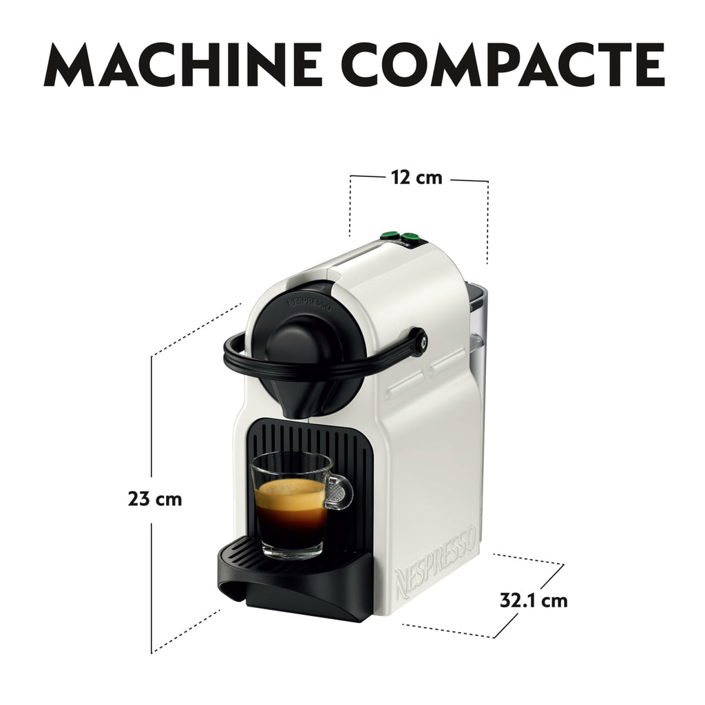 Solyrex Inissia – Cafetière Expresso Compacte, 19 Bars, Blanc