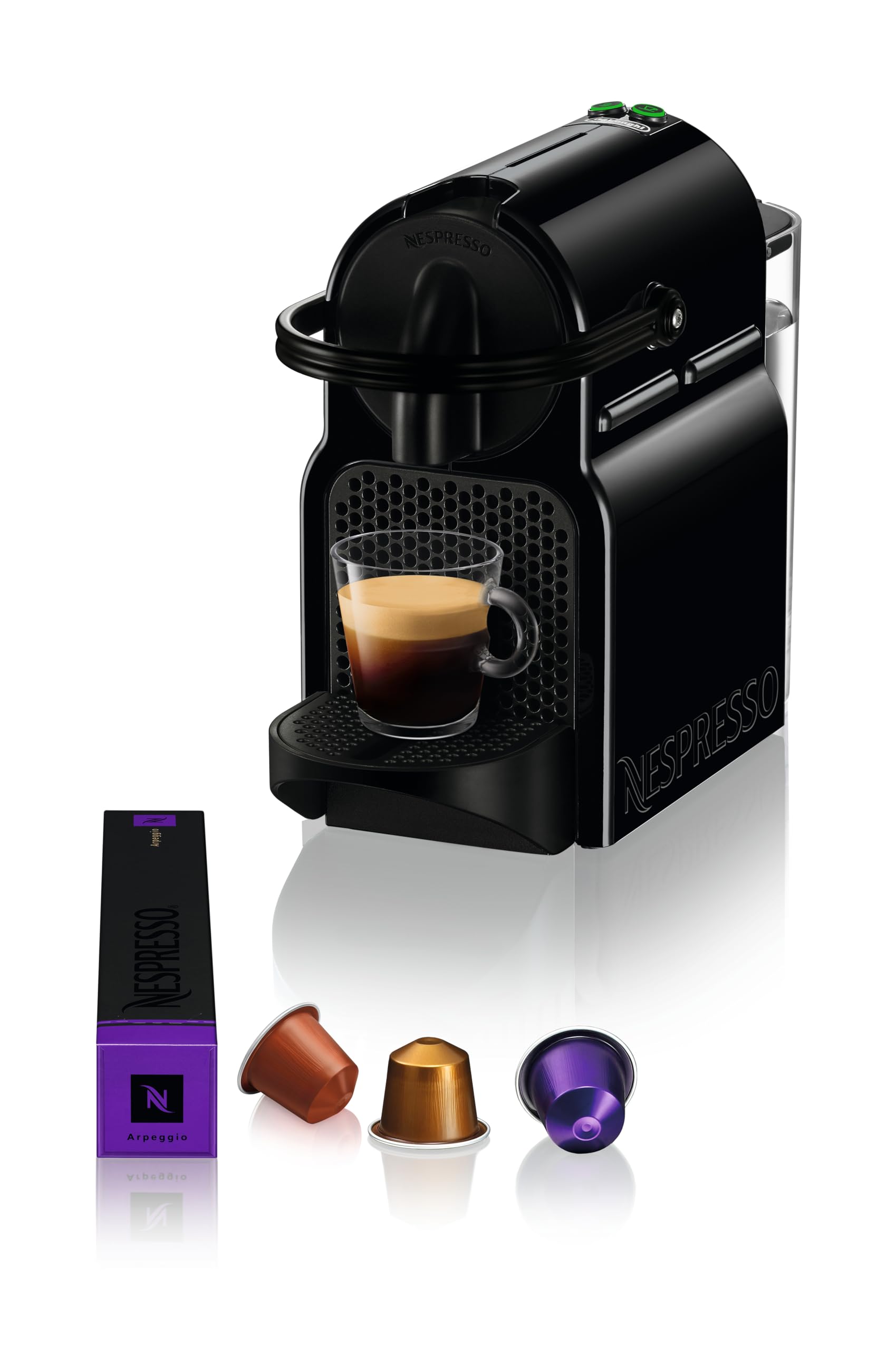 Solyrex Inissia – Machine à Café à Capsules, Design Compact, 19 Bars, Noir